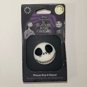 PopSocket The Nightmare Before Christmas Phone Grip - Black and White